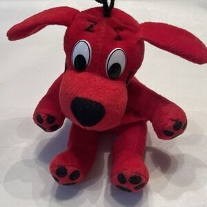 Clifford The Big Red Dog 9" Plush Stuffed Animal Nanco Scholastic 2006 Vintage